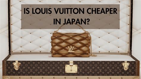 is louis vuitton cheap in japan|louis vuitton japan price.